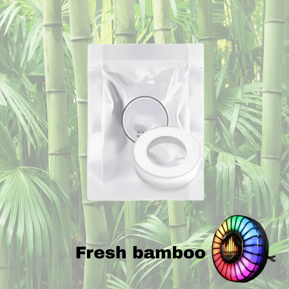 Hudební rytmus LED světla do auta s logem (s aroma difuzérem)